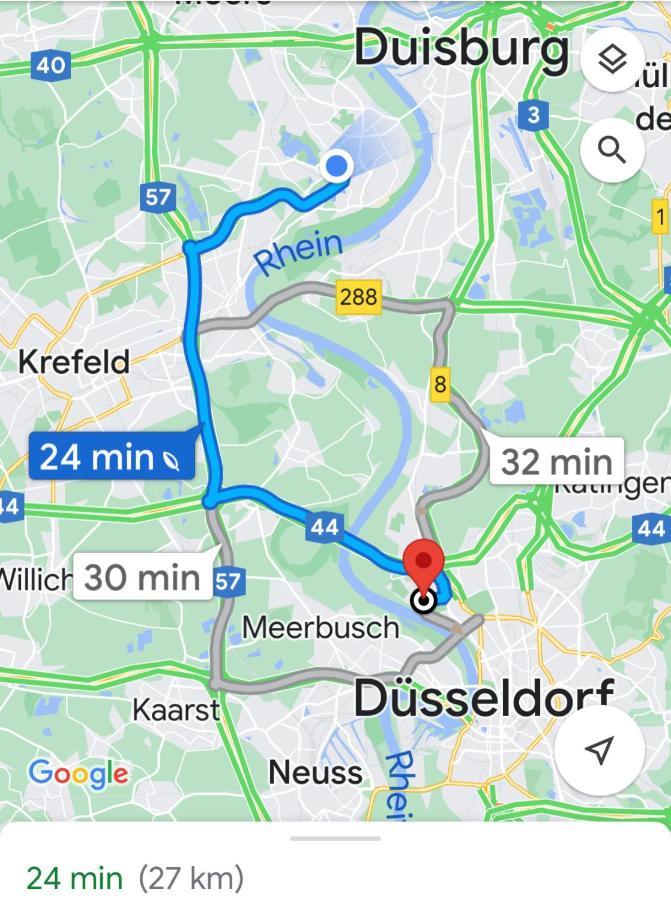 דיסבורג 2 Rooms, Free Parking, 25 Min To Duesseldorf, 150 Mbps Wlan מראה חיצוני תמונה